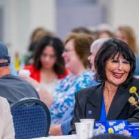 Attendees mingling prior to event start 34